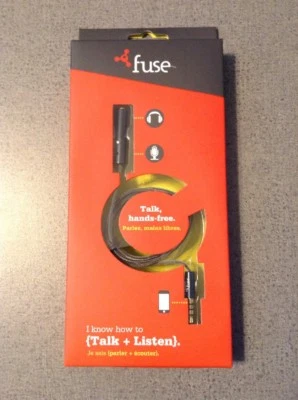 Fuse Mic Adapter With Call Control For 3.5 Headphone - 7202 - Black  - Image 1 of 4