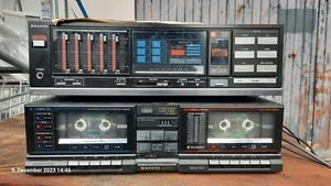 Guter SANYO Doppelkassettendeck TD W6120 & integrated Amplifier JA 760 - Bild 1 von 9