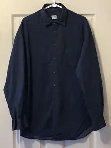 ARMANI EXCHANGE COLLEZIONI MENS SHIRT SIZE L CHEST IS 23" LENGTH 32" MADE ITALY - Picture 1 of 3