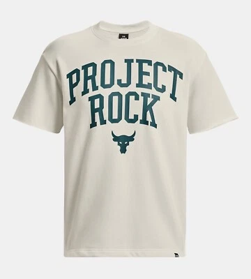 Camisa de manga corta Under Armour Project Rock Terry para hombre talla 2XL 1377435 $60 NUEVA CON ETIQUETAS Foto 1 de 4