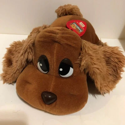 Peluche Jacks Pacific marrón libra cachorro con sonido 11" 2000 (la cola no se mueve) Foto 1 de 4