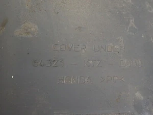 COWL UNDER HONDA PES125 06-10 64321-KTZ-D00ZA 16921 - Bild 1 von 6