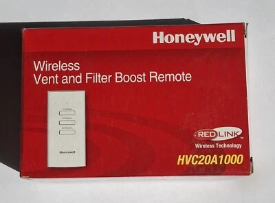 Honeywell HVC20A1000 Wireless Vent and Filter Boost Remote t-Thermostat NEW - Image 1 of 3
