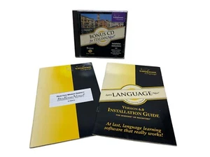 Transparent Language Learn Italian Now W/ Booklet for PC, Mac Great Condition - Picture 1 of 4