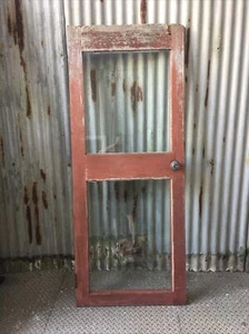 Solid Timber Door With Glass 815w X 2010h X 38d (See Photos) - Picture 1 of 6