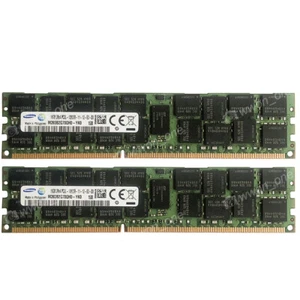 32GB 2X16GB PC3L-12800R DDR3-1600MHz ECC Registered memory Fr Supermicro H8DGU-F - Picture 1 of 6