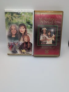 SEALED VHS Touched by an Angel - Christmas Miracle 1997 PLUS 1st & 100 Episodes - Picture 1 of 2
