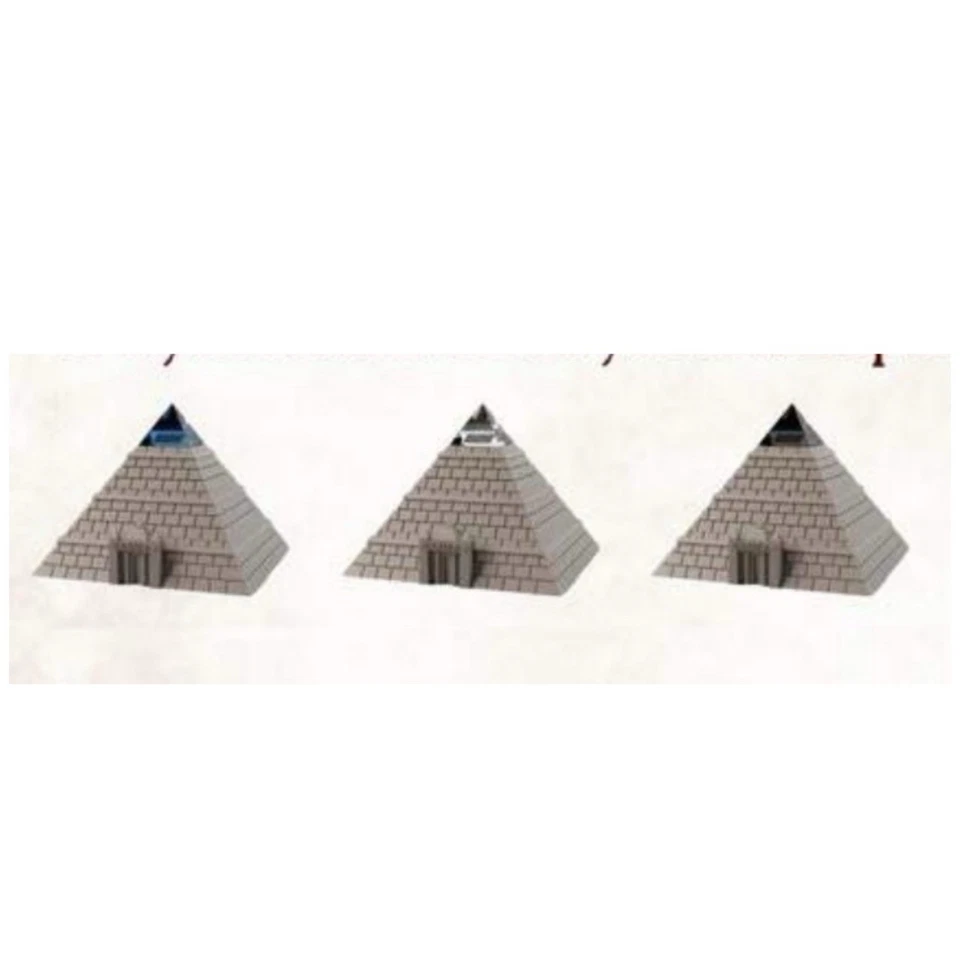 Kemet Blood and Sand Strategy Board Game Set Of 3 Pyramid Replacements - Image 1 of 1