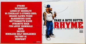 Take a Bite Outta Rhyme: A Rock Tribute to Rap PROMO POSTER 12X24 ALBUM COVER - Bild 1 von 7