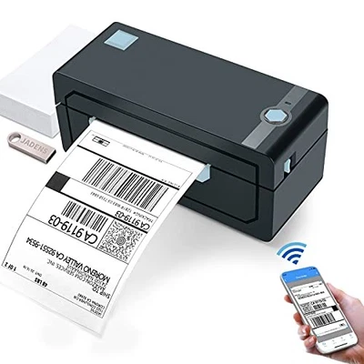 JADENS Bluetooth Thermal Label Printer, 4x6 Shipping Label Printer, Compatible - Image 1 of 4