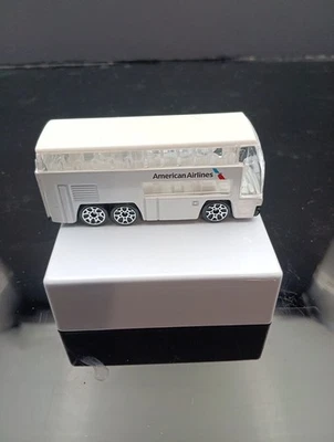 Transbordador de transporte Realtoy American Airlines diecast de dos pisos T2117 Foto 1 de 4