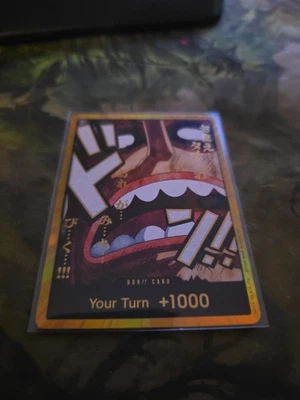 DON!! Card (Usopp) (Gold) Premium Booster -The Best- Vol. 2 Foil - Image 1 of 2