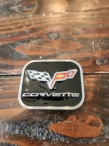 CORVETTE Metal Fashion Belt Buckle - Picture 1 of 9