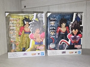 SSJ4 Goku and Vegeta SH Figuarts  - Dragonball GT SHF Bandai - Picture 1 of 13
