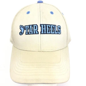 North Carolina Tar Heels Hat UNC Spell Out Script Logo Basketball Sports Dad Cap - Picture 1 of 12