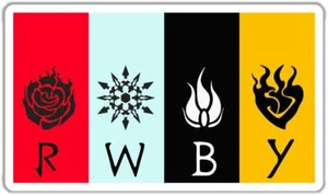 Team RWBY Ruby Rose Weiss Blake Yang Anime Vinyl Sticker Decal Car Laptop Window - Picture 1 of 2