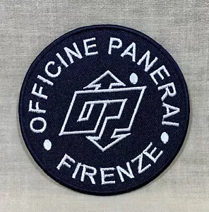 Parche de costura OFFICINE PANERAI FIRENZE Luminor Marina 1950 8 10 días sello negro / - Imagen 1 de 2