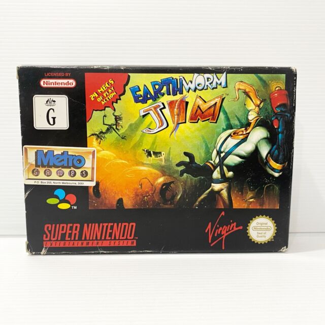 EARTHWORM JIM (JIM MINHOCA) mais um clássico cheio de códigos. #snes #