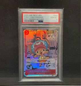 PSA 10 Tony Tony Chopper SR EB-01-006 Alt Art Comic Parallel Memorial Japanese - Picture 1 of 2