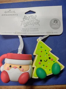 hallmark ornament- better together- milk/cookie - Picture 1 of 1
