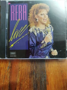 Reba Live CD Reba McEntire 1989 MCA Records Promo - Picture 1 of 5