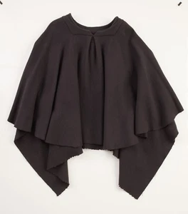 Heavy Boiled Wool Poncho, Cape, - Handmade - Period, Reenactment - One Size - Picture 1 of 2