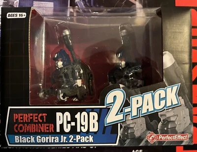Transformers Perfect Effect Combiner PC-19B BLACK GORIRA JR 2-Pack Upgrade NEW - Image 1 of 2
