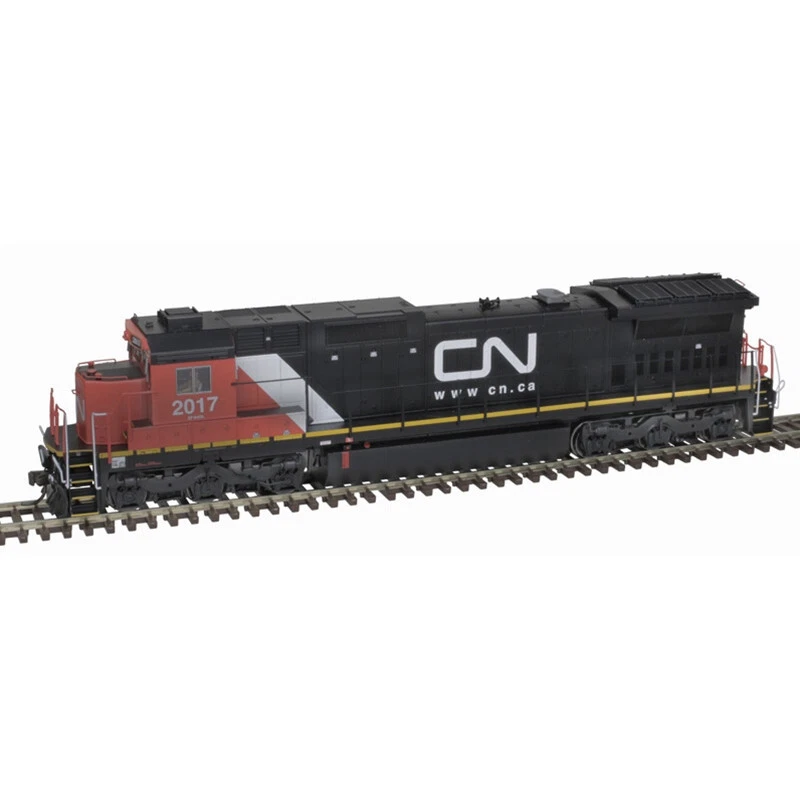 Atlas 10004178 HO Scale Canadian National Dash 8-40C Silver Diesel #2014 - Image 1 of 1