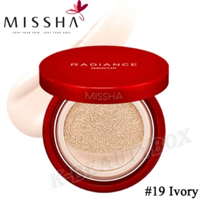 MISSHA Radiance Perfect Fit Cushion 15g SPF30 PA++ 15g #19 Ivory BB Cushion - Image 1 of 4