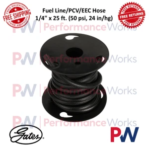 Gates Fuel Line/ PCV/ EEC Hose Nitrile Material 1/4" x 25 ft. (50 psi, 24 in/hg) - Picture 1 of 9
