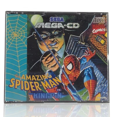 Sega Mega-CD Spiel : The Amazin Spider-Man VS. The Kingpin - CD Anleitung OVP 02 - Bild 1 von 4