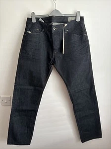 Jeans Diesel Darron uomo 008Z8 blu taglia W34 L30 denim regular slim gamba affusolata - Foto 1 di 6