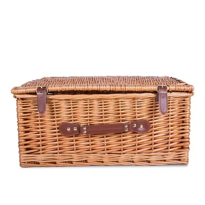 Various Colors Wicker Picnic Hamper Christmas Gift Hampers Shop Retail Display - Image 1 of 4