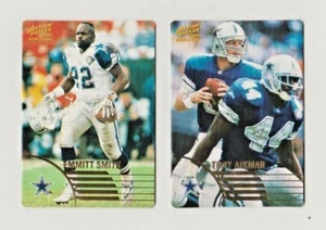 1995 Football Action Packed RC's and Stars Aikman#38 and E.Smith #45 Free Ship - Picture 1 of 2
