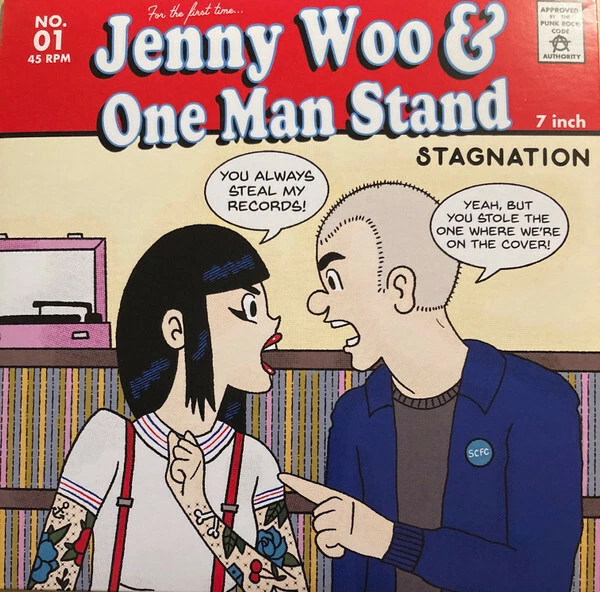Jenny Woo & One Man Stand -  7" EVIL CONDUCT SUEDE RAZORS PERKELE COCK SPARRER - Bild 1 von 1