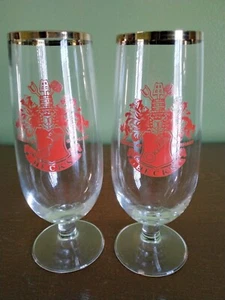 Becks Bier Goldrand Product of Germany 🇩🇪 Gläser - Bild 1 von 2