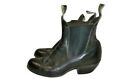 $500 RM Williams Vintage Unisex Black Leather Heel Boots sz AUS 5 G Yearlings
