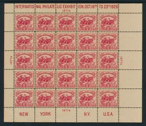 U. S. Scott #630 Souvenir Sheet (Mint Never Hinged) SCV: $500.00 - Picture 1 of 2
