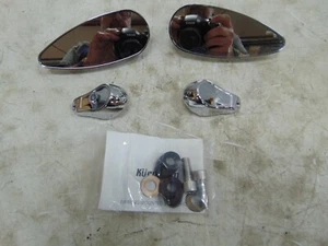 Kuryakyn Chrome Batwing Fairing Mount Mirrors 14-23 Touring FLHX FLHT P/N: 1810 - Picture 1 of 6