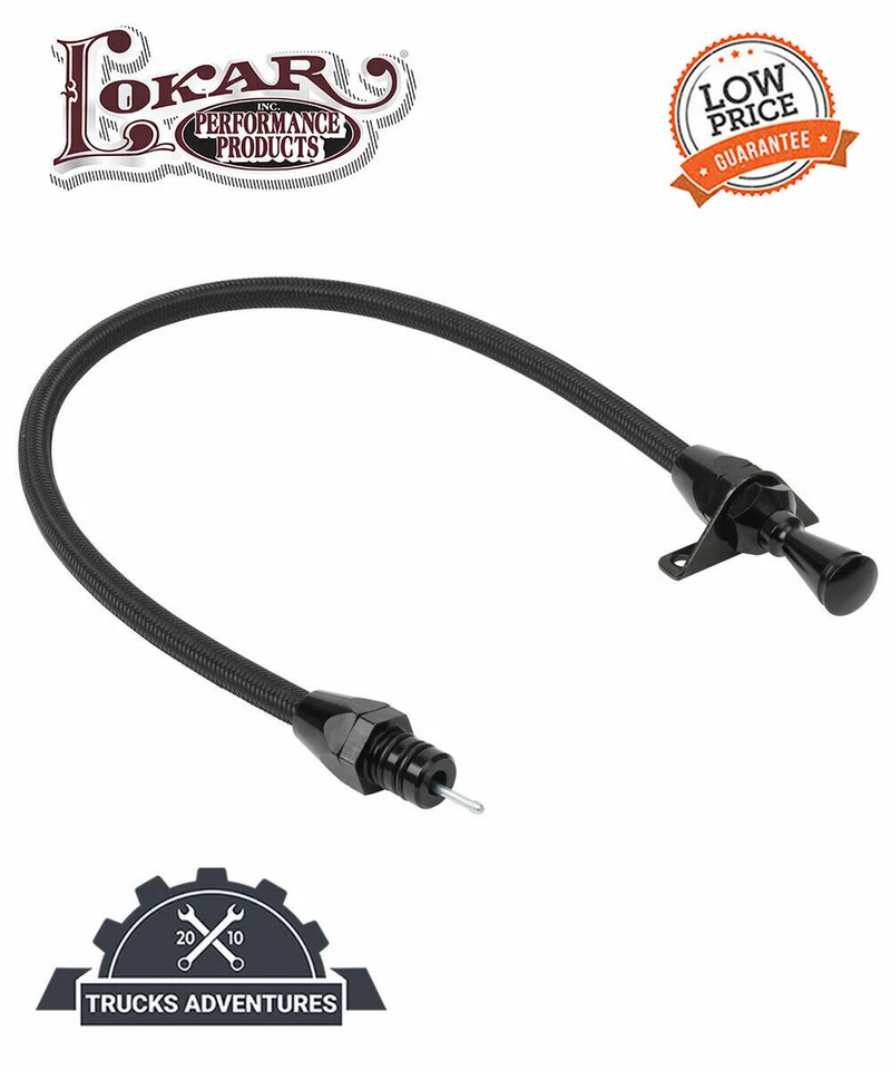 Lokar XTD-3727FM Hi-Tech Flexible Braided Transmission Dipstick - Image 1 of 3