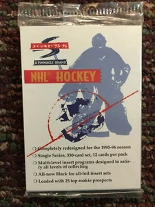 Puntuación 1995-96 - Paquete sellado de hockey de la NHL de la marca Pinnacle - Imagen 1 de 2