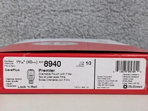 Hollister 8940 Beutel vorgegröße bis 1-9/16" (40mm) CeraPlus - 10er Pack NEU - Bild 1 von 5