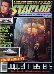 Starlog Magazine Robert Heinlein's Puppet Masters November 1994 #208 - Imagen 1 de 2