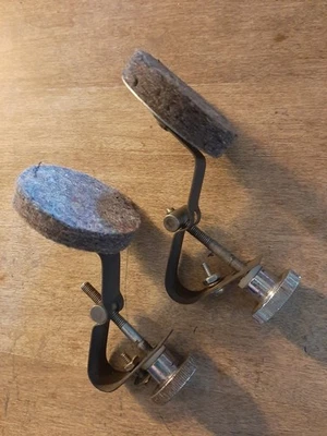 LUDWIG VINTAGE 60S 70S TOM DRUM MUFFLER SET OF 2 MUFFLERS  - Image 1 of 4