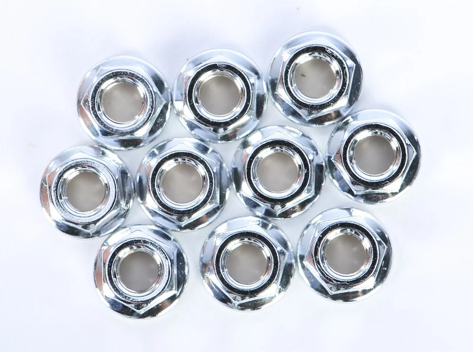 GARDNERWESTCOTT 44549 FLANGE NUT CHROME 10/PK — 第 1/1 张图片