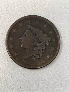 1835 HEAD OF 1836 COPPER LARGE CENT - Picture 1 of 10