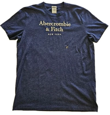 Abercrombie & Fitch Shirt Mens LARGE Short Sleeve Muscle Single Stitch Tee NEW - Image 1 of 4