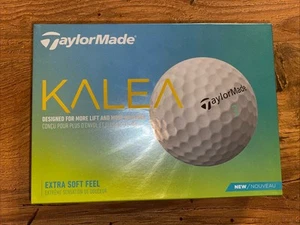 12 TaylorMade Kalea Golf Balls Designed for More Lift & Distance Extra Soft Feel - Picture 1 of 3