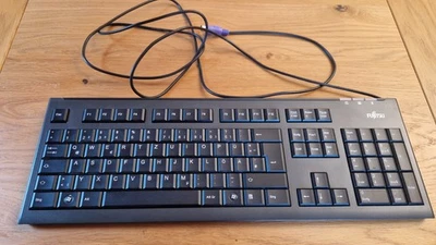 Tastatur Fujitsu KB 400 PS/2 - Bild 1 von 2