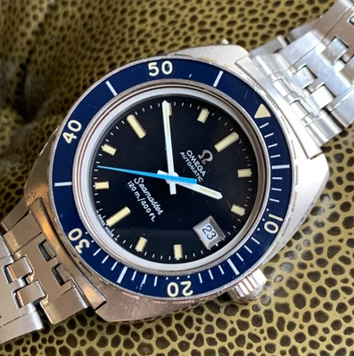 1969 Omega Seamaster 120M Ref. 166.088 Divers Big Crown 39.5mm Wristwatch - Image 1 of 4